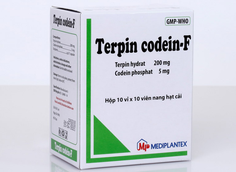 Terpin hydrat giúp long đờm, trị ho hiệu quả