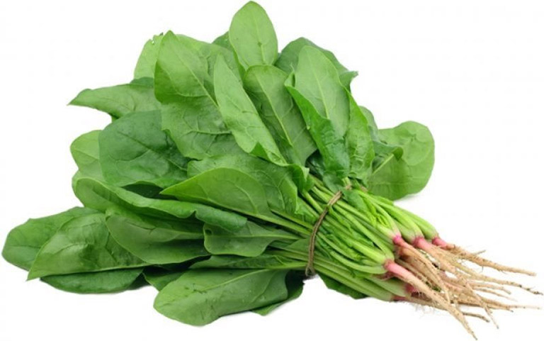 Rau chân vịt là thực phẩm giàu kẽm