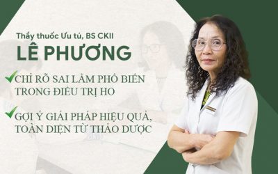 Bác sĩ Lê Phương chia sẻ về giải pháp trị ho toàn diện