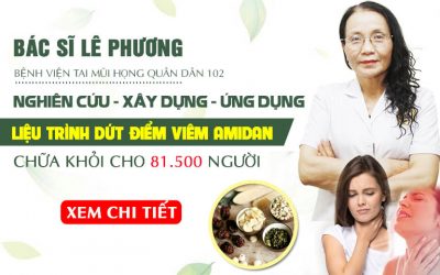 Bác sĩ Lê Phương xây dựng, ứng dụng thành công liệu trình chữa viêm amidan Quân dân 102