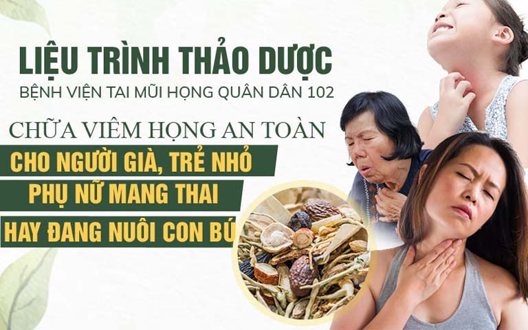 Thanh hầu Bổ phế thang phù hợp điều trị cho cả trẻ nhỏ và phụ nữ đang mang thai