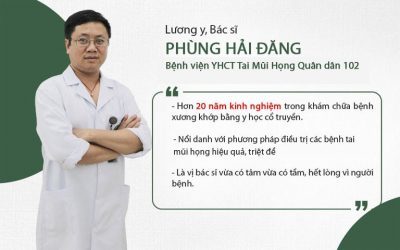 Lương y Phùng Hải Đăng Bệnh viện Quân dân 102