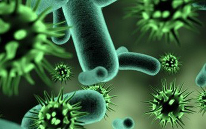 Vi khuẩn, virus phát triển làm kích ứng vùng cổ họng gây ho