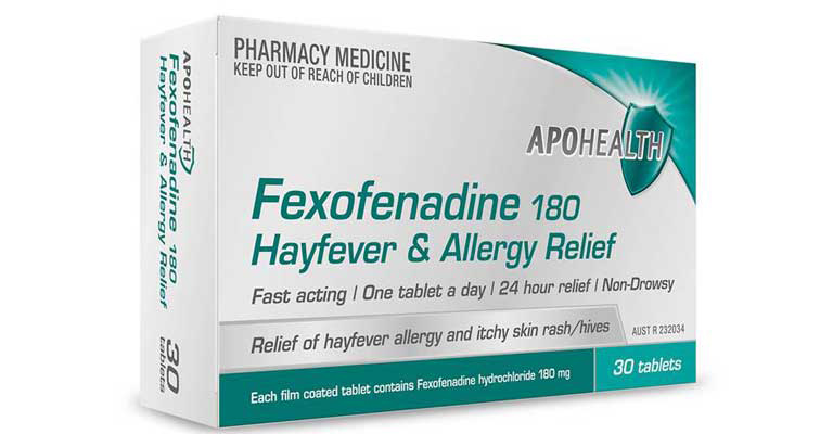 Fexofenadine là thuốc nhóm kháng histamin