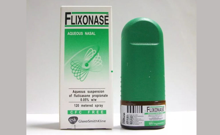 Trong thuốc xịt mũi Flixonase có chứa thành phần Fluticasone propionate