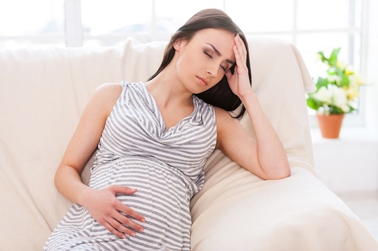 Phụ nữ mang thai thể trạng yếu, nội tiết tố thay đổi nên dễ mắc bệnh hơn thông thường