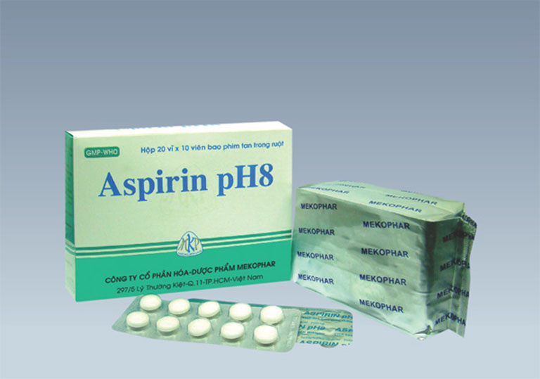Thuốc Aspirin pH8 giúp giảm đau xoang, viêm xoang trán