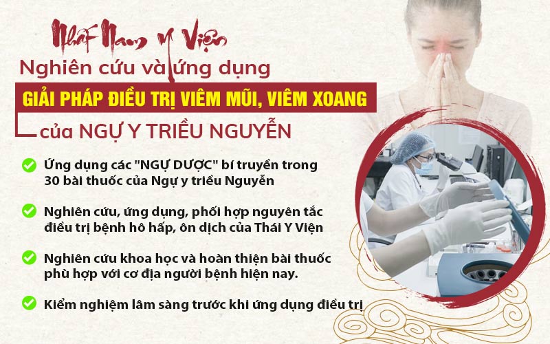Tiêu xoang linh dược thang kế thừa tinh hoa y học cổ truyền từ Thái Y Viện triều Nguyễn